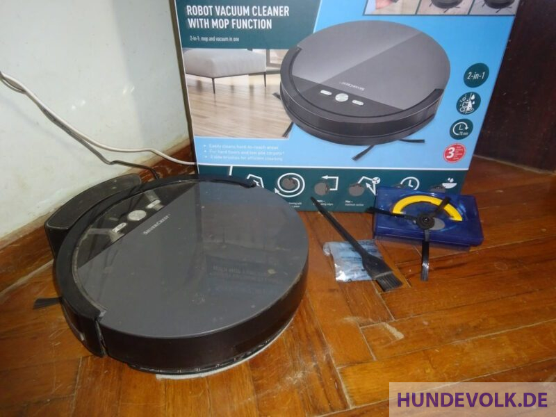 Silvercrest Staubsaugerroboter mit Mopp-Funktion SSWR B1